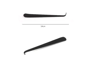 Strumento professionale per stoppino candela in acciaio inox nero con misura di 14 cm