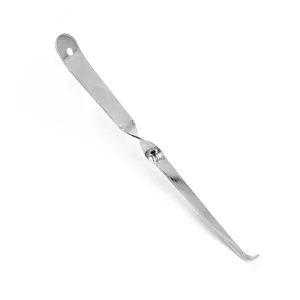Gancho profesional de metal cromado plateado para apagar mechas de velas aromáticas