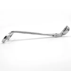 High-quality bright chrome silver stainless steel candle wick trimmer scissors tool