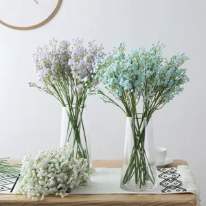 Ramo de Gypsophila Artificial de PU Nórdico Flores Falsas para Decoración de Bodas en el Hogar Accesorios de Fotografía