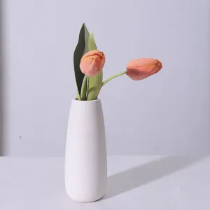 Premium real-touch moisturizing artificial tulips for elegant home floral decoration