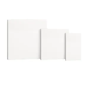 Lot de 3 notes adhésives transparentes et imperméables de tailles variées pour cours