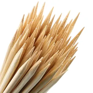 Extra lange dicke Bambusspieße 50cm x 8mm für Grillen und Bastelarbeiten