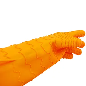 Guanto da forno in silicone ispessito resistente al calore per cucina e barbecue