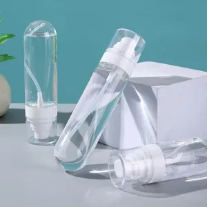 Flacone Spray Invertito in PETG Trasparente Portatile per Toner per la Cura Della Pelle Spray Fissante Viaggio Flacone Erogatore Nebbia