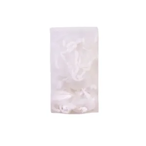 Frosted white wall-mounted storage box for kitchen sink filter mesh bags organizer