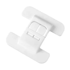 White multi-functional baby safety lock for refrigerators, cabinets, and drawers