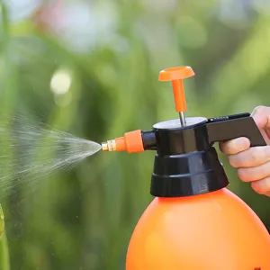 Handmatige 3L tuindrukspuit met verstelbaar messing mondstuk voor het sproeien van planten