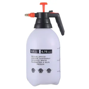 Handmatige 3 liter hogedruk water spuit voor tuinplanten en voor huisdesinfectie