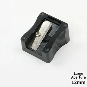 12mm large diameter makeup pencil sharpener for eyeliner and lip liner pencils