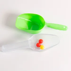 Kunststof ijschep set multifunctionele keuken voedsel schep detail weergave groen helder
