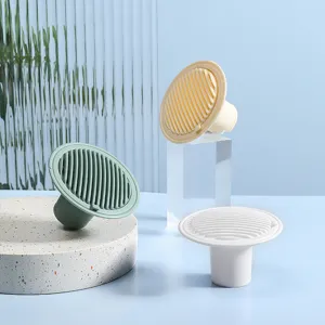Copertura Universale dello Scarico a Pavimento in PVC Anti-Odore Anti-Insetto Tappo Sigillante Circolare per Fognatura a Grande Diametro per Cucina Bagno