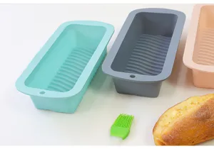 Stampo per pane rettangolare in silicone teglia da forno resistente al calore attrezzo pasticceria