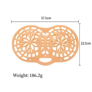 Silicone bra laundry protector for machine wash, 37.5cm length anti-deformation bag