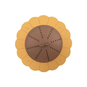 Filtro per lavandino in silicone a forma di fiore e tappo per capelli per scarico