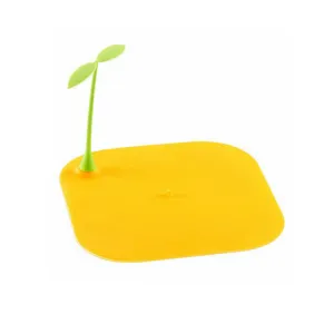 Creative bean sprout silicone drain cover for kitchen and bathroom odor prevention