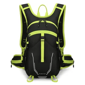 Lightweight Nylon Sports Backpack Breathable Abrasion Resistant Running Hiking Backpack Reflective Cycling Bag For Marathon Men Women Outdoor