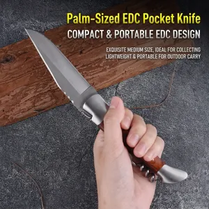 Professionele Laguiole Stijl Kurkentrekker Multifunctionele Opvouwbare Wijnopener Met Roestvrijstalen Mes Houten Handvat Outdoor Camping Bar Tool