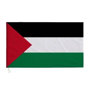 Hochwertige 90x150cm Palästina-Flagge aus langlebigem Polyester zur Unterstützung der Solidarität.