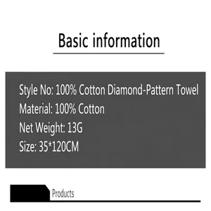 Detail view of product specifications for the 100% cotton diamond scarf bandana