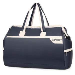Large Capacity Travel Duffel Bag Oxford Cloth Water Resistant Sports Fitness Luggage Bag For Short Trip Weekend Overnight Boarding Bag