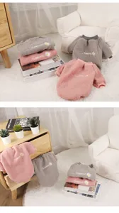 Warm pet winter fleece clothes cute daisy sweater for small dogs cats apparel outfit