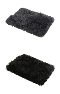 Soft plush pet blanket for cats and dogs, cozy warm fluffy mat for comfortable daily home use.