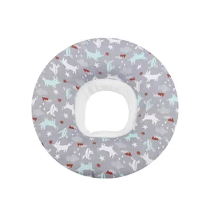 Soft Pet Elizabeth Collar Anti-Licking Protective Neck Cone For Cats Dogs Comfortable PP Cotton Recovery Collar Cartoon Pattern Pet Supplies
