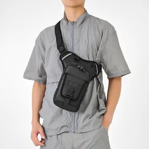 Waterproof tactical leg bag for men ideal for outdoor cycling and motorcycle riding