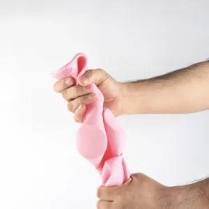 Roze siliconen bakvorm flexibele anti-aanbak keukenbakvorm voor heerlijke taarten
