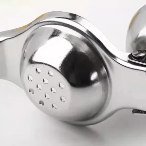 Manual stainless steel citrus lemon juicer press metal fruit squeezer kitchen tool