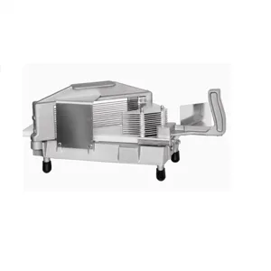 Commercial stainless steel tomato slicer with adjustable thickness for fruits