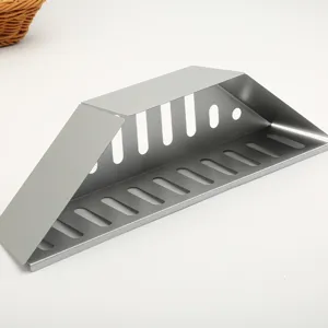 Langlebiger verzinkter Holzkohlekorb für Outdoor-Grills mit vielen Belüftungsschlitzen