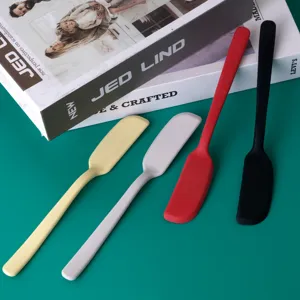 Spatola per Burro in Silicone Resistente al Calore Coltello da Formaggio Coreano per Crema Marmellata Strumento da Cucina