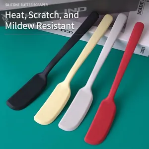 Set di raschietti per burro in silicone resistente al calore per uso alimentare