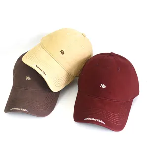 Classic embroidered letter baseball cap for casual street style and sunshade protection.