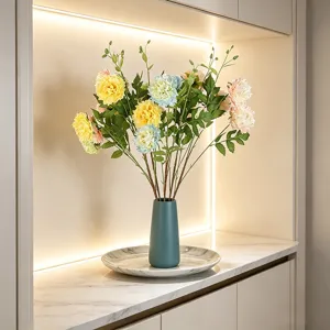 Bouquet di peonie artificiali marocane per decorazione casa matrimonio hotel feste