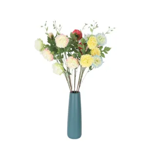 Bouquet di peonie artificiali marocane per matrimonio decorazione floreale casa finta