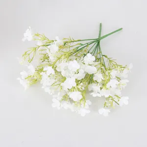 Künstliche Schleierkraut Blumen Weiß Seide Gypsophila Bouquet Für Haus Hochzeit Dekor Fotografie Requisiten Innen Dekor