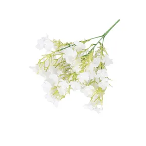 Weiße künstliche Schleierkrautblumen Gypsophila Strauß für Hochzeit und Dekoration