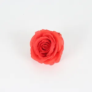 Têtes de roses rouges artificielles pour décoration de voiture de mariage Saint-Valentin