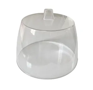 Transparent plastic dome cover replacement part for manual cheese curler and shaver.