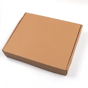 Plain brown corrugated mailer box packaging storage carton shipping box for secure delivery items.