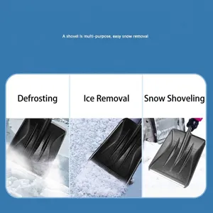 Pelle à neige multifonctionnelle pour dégivrage de pare-brise et déblayage de glace