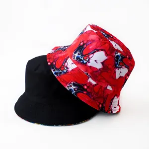 Chapeau bob réversible pour homme et femme, casquette de soleil tendance pour le printemps.