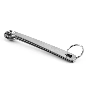 Set di mini cucchiai misurini in acciaio inossidabile 5 pezzi per spezie cucina
