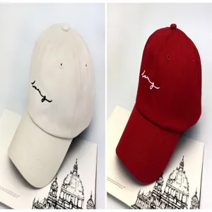 Unisex casual απαλό καπέλο μπέιζμπολ με κέντημα, κομψή λεπτομέρεια διπλού χρώματος.