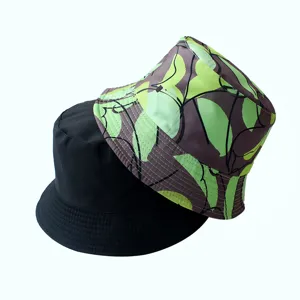 Chapeau bob réversible, bob tendance pour homme et femme, couvre-chef de plein air.