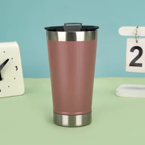 20oz Stainless Steel Insulated Tumbler Portable Travel Coffee Mug with Lid for Car Outdoor