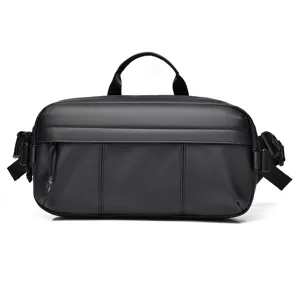 Men's Chest Bag Waterproof Casual Crossbody Bag Outdoor Functional Sling Bag Travel Daily Commute Shoulder Bag